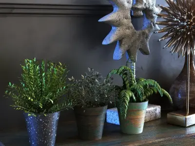 Decoration Set 097 3D model