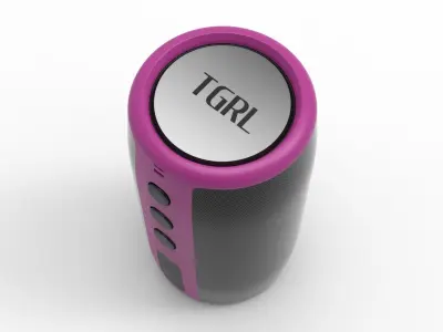 SPEAKER PURPLE 3D model