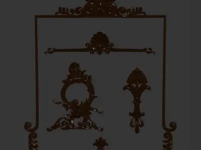 Trim Ornament 82 3D model