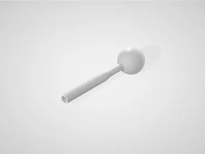 Generic round shift knob Free 3D model