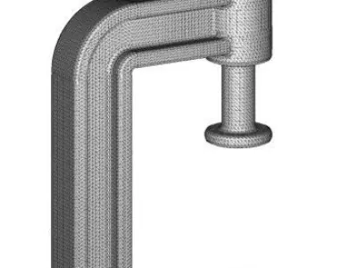 Kids Engineering C Clamp 3D print model