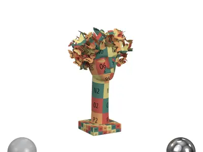 Butterflies For Brains 3D model