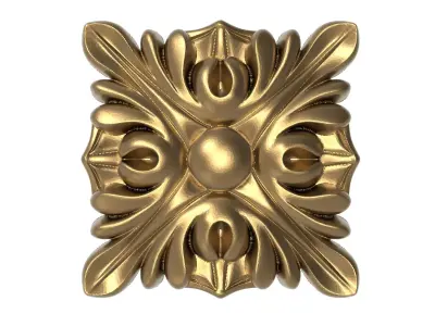  decorative pattern ready for 3D printing 3D model 64