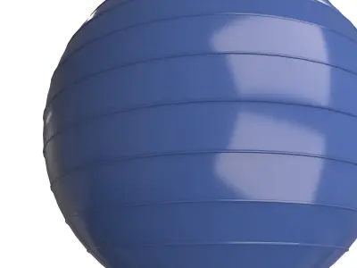 Swiss Ball Low-poly 3D model
