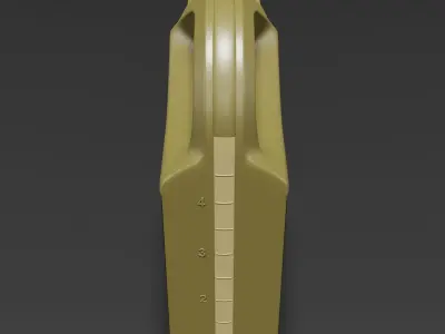 Engine Oil Bottle 3D model