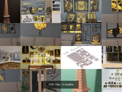 CNC files 3D Model Collection