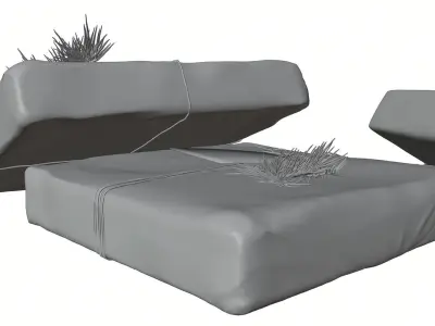 Gifts boxes HG2 3D model