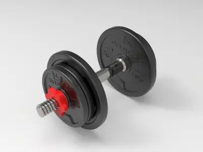 Dumbbell - Catia 3D print model