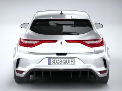 Renault Megane RS Trophy-R 2020 3D model