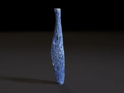 Decorative vase for dry wood 3D print model
