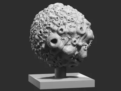 Modern Abstract Decorative sculpture 3d print model 114 3D print model