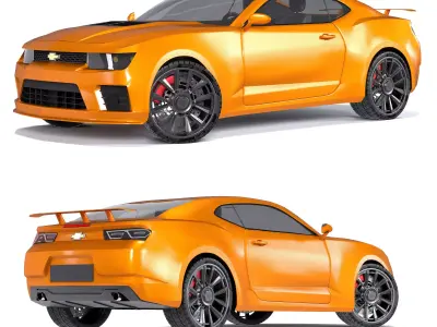 chevrolet camaro2024 3D model