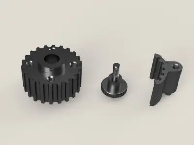 Locking tool with a gear for crankshafts OEM T10050 3D print model