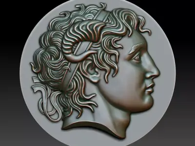 Alexander the Great 3D print model