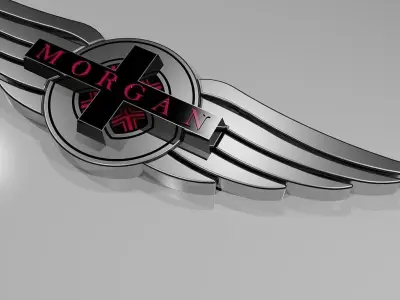 Morgan Cars Logo 3D print model