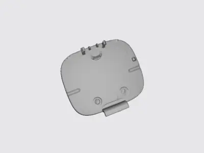 Mercedes A180 2013 Rear bumper Tow Cover 3D print model