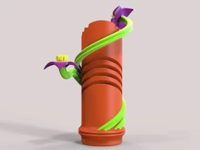 Flower Vase 3D print model