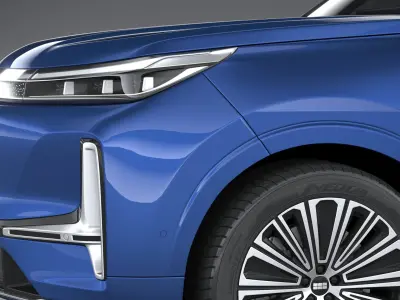 Geely Galaxy M9 2026 3D model