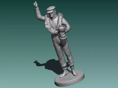 Jackie Stewart Champion 3D print model