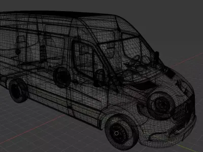 Mercedes-Benz Sprinter Van 3D model
