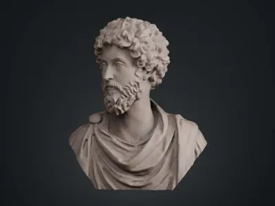 Marcus Aurelius 3D print model