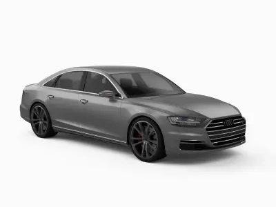 Audi A8 2019 3D model