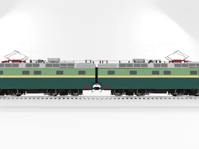 ChS8 Locomotive 3D model