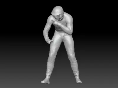 FORMULA ONE PIT STOP 9 3D print model