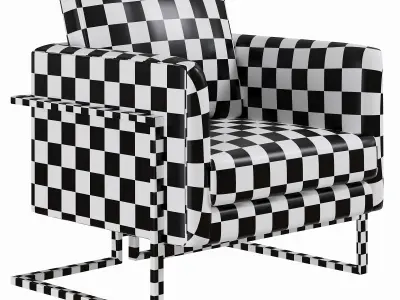 Carina Armchair by Elve Luxury 3D model