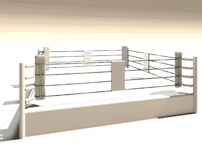 Boxing ring  3D model
