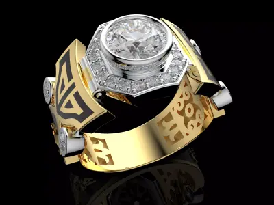 Gold N1496 3D print model