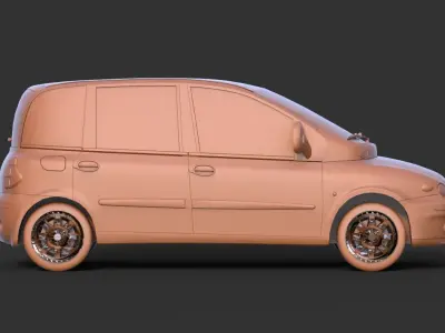 Fiat Multipla 3D print model