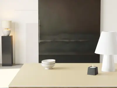 Industrial Living Interior scene 3D model 3D model