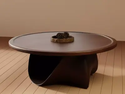 Flux Curve Coffee Table 3D model