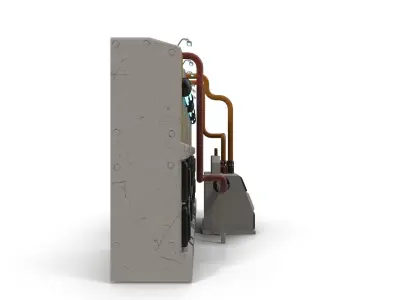 Control cabinet 3D model