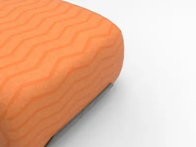 Masty Stool Low-poly 3D model