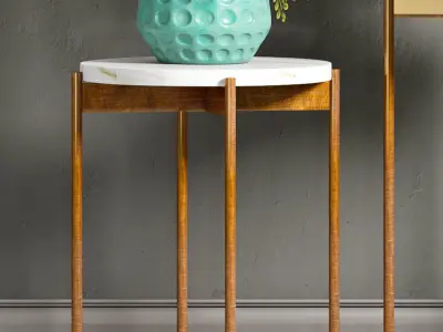 Decorative plant set-34 3D model