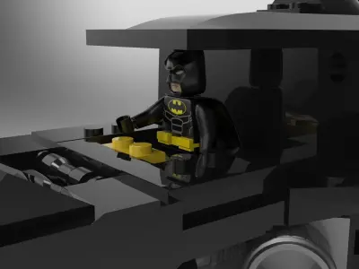 Lego - 1989 Batmobile 3D print model
