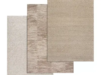 Rug Set 1642 3D model