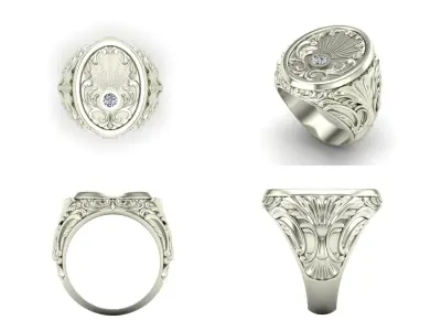 Ring shp14 3D print model