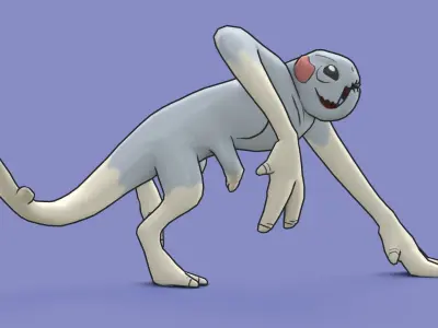 Cloverfield Monster Chibi Statue Free 3D print model