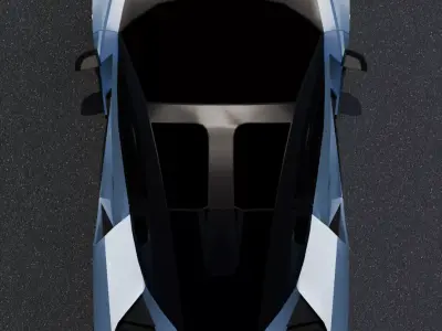 McLaren Senna 3d low-poly Model Low-poly 3D model