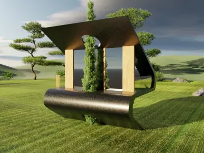 House 7 Low-poly 3D model