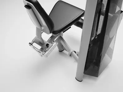 Gym Leg Extension Machine 3D model