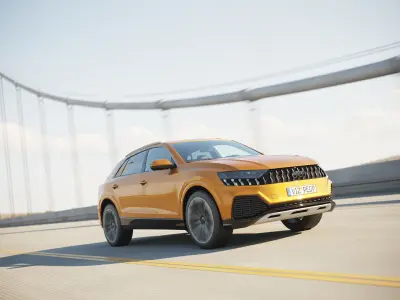 Bridge 3D Scene for Automotive 3D model