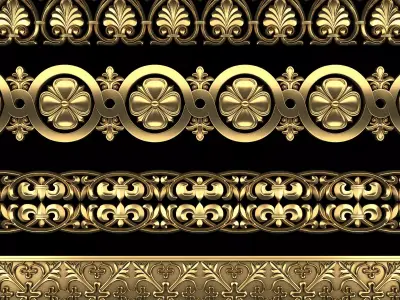 Path Ornament Pack 15 3D model