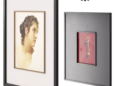 Set of Classical Pictures 003 3D model