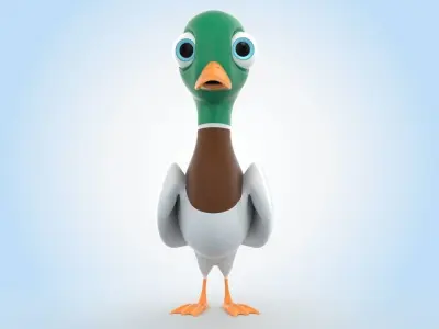 Mallard Duck 3D model