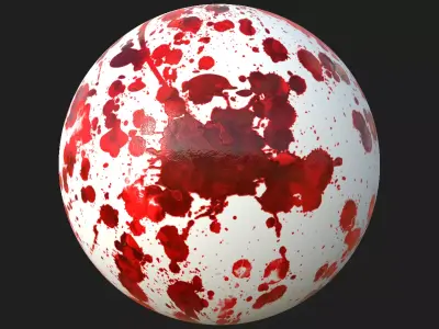 Blood Tileable Procedural Material Texture