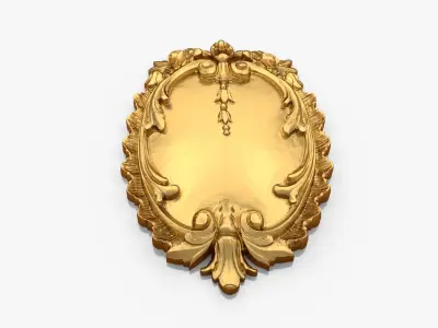 Classic decor ornament 199 3D model